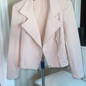 Express Textured Pink Blazer